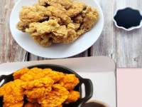 갈릭델리치킨1kg+프리미엄파우더(물결파우더)250g+청양갈릭델리소스200g (10kg 이상 소스세트)친환경 안심