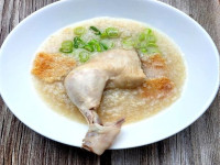 햅쌀누룽지 백숙+햅쌀누룽지(100g)+닭육수(100g)통닭(S/L)