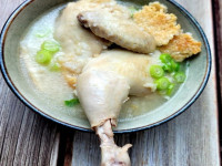 햅쌀누룽지 삼계탕(햅쌀누룽지+닭육수)북채