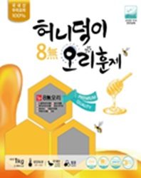 허니덕이8무 오리훈제 세트(1등급오리)(친환경1등급)
